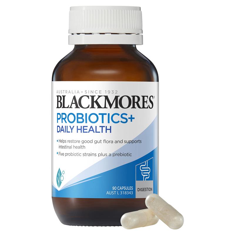 Blackmores ブラックモアズ プロバイオティクス+ デイリーヘルス 腸内環境ビタミン 90カプセル