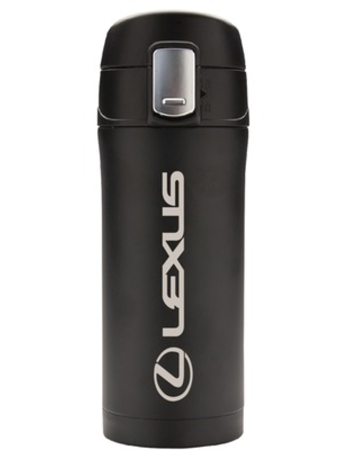 Lexus Black Stainless Steel Vacuum Flask