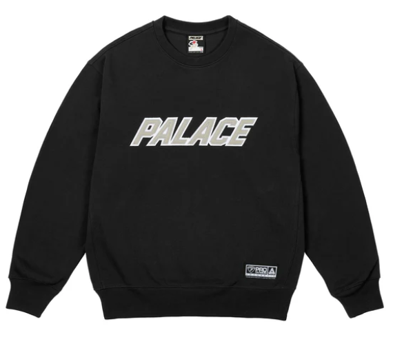 PALACE SKATEBOARDS パレス APPLIQUE TEAM CREW
