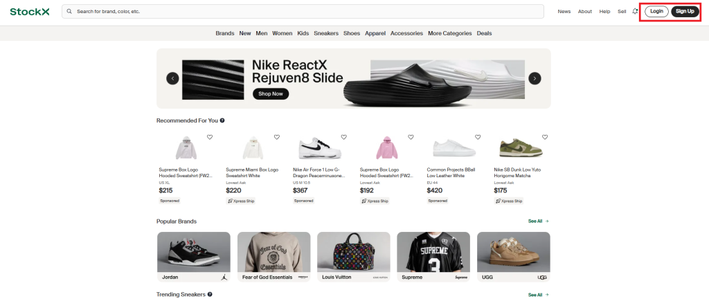 StockX