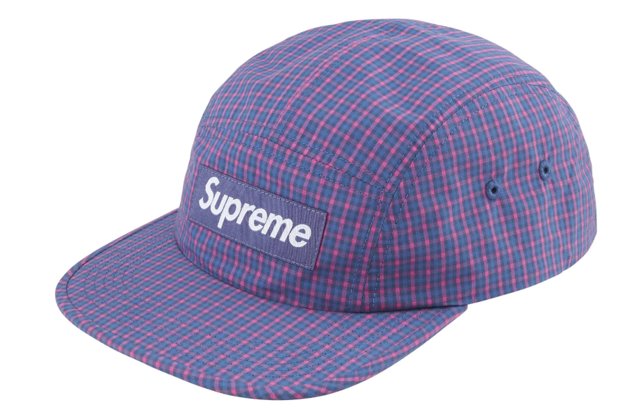 Supreme Cordura Plaid Camp Cap