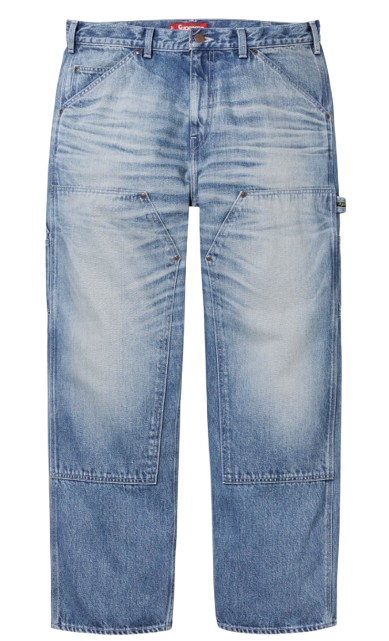 Supreme Worn Double Knee Painter Pant
