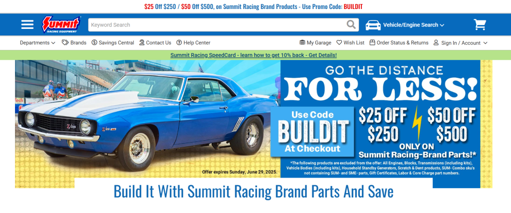 Summit Racing(サミットレーシング) – カスタム・改造車好きに絶大な人気
