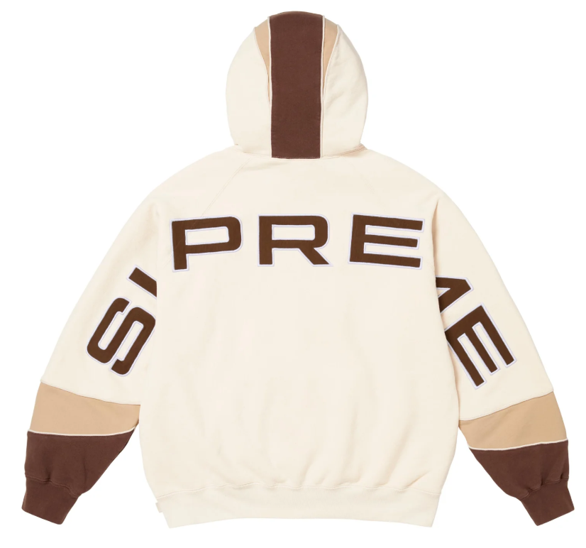 Supreme Paneled Hooded Sweatshirt