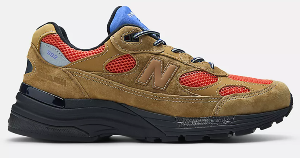 StussyとWALES BONNERのFW25コラボレーション　NewBalance992　Supreme