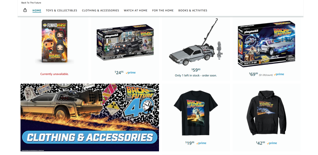 映画公開40周年!『バック・トゥ・ザ・フューチャー』記念グッズを海外通販で手に入れる方法