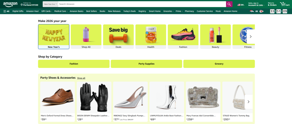 【2026年版】海外公式ショッピングサイト新年セール速報｜Disney・Amazon・Nordstrom RACKの狙い目アイテム