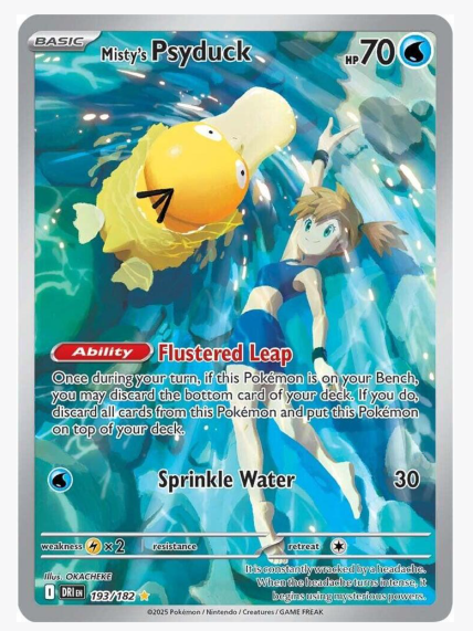 Misty's Psyduck - 193/182 - SV10: Destined Rivals (DRI)
