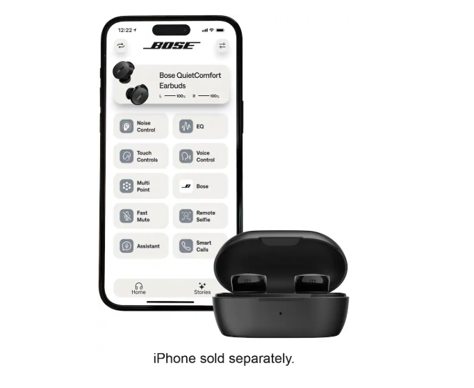 Bose - QuietComfort True Wireless Noise Cancelling In-Ear Earbuds