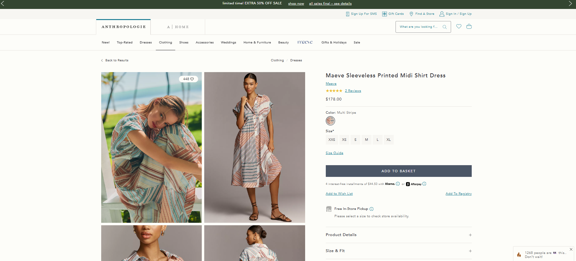 【日本未上陸】ANTHROPOLOGIEを海外公式サイトからお得に購入する方法|Buy&Ship活用ガイド