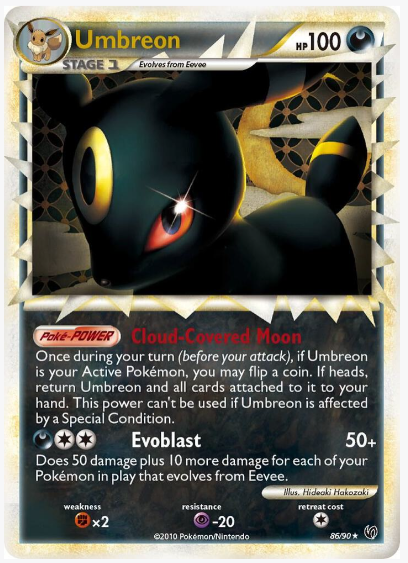 【最新】TCGplayer最新カードランキング-ポケモンカードは日本より安いか？価格比較と海外購入ガイド　Umbreon (Prime) - Undaunted (UD)