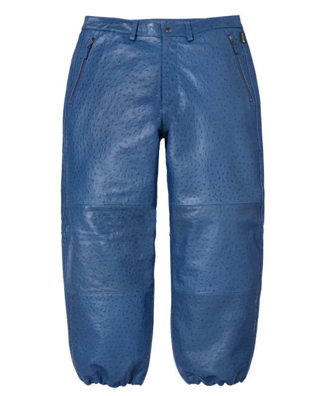 GORE-TEX Ostrich Ebossed Leather Pant