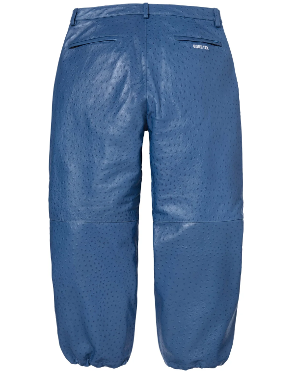 GORE-TEX Ostrich Ebossed Leather Pant
