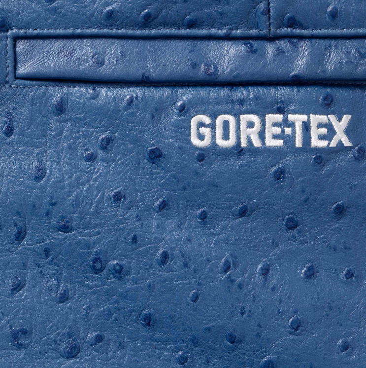 GORE-TEX Ostrich Ebossed Leather Pant