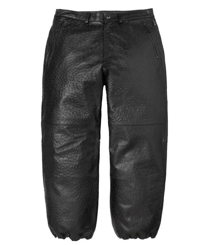 GORE-TEX Ostrich Ebossed Leather Pant