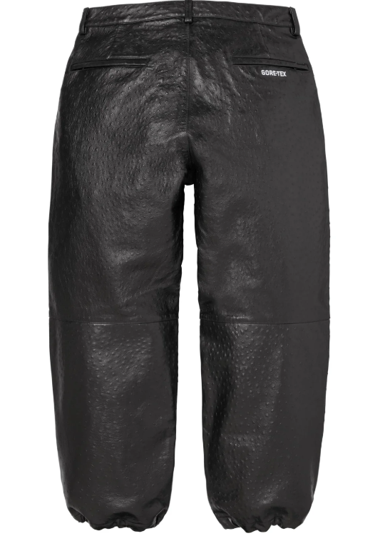 GORE-TEX Ostrich Ebossed Leather Pant