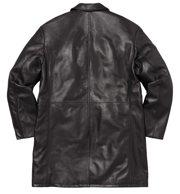 Supreme®/Schott® Leather Overcoat