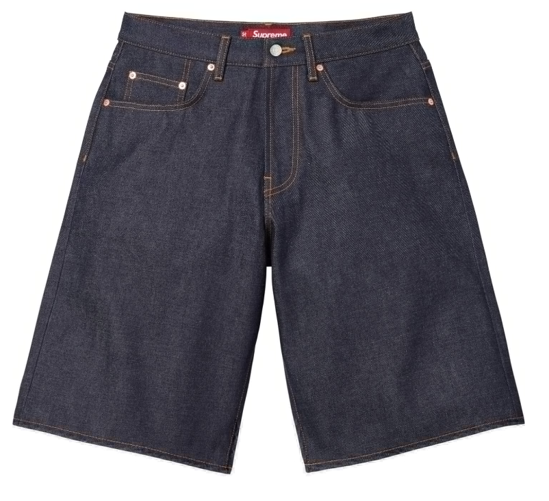 Baggy Selvedge Denim Short