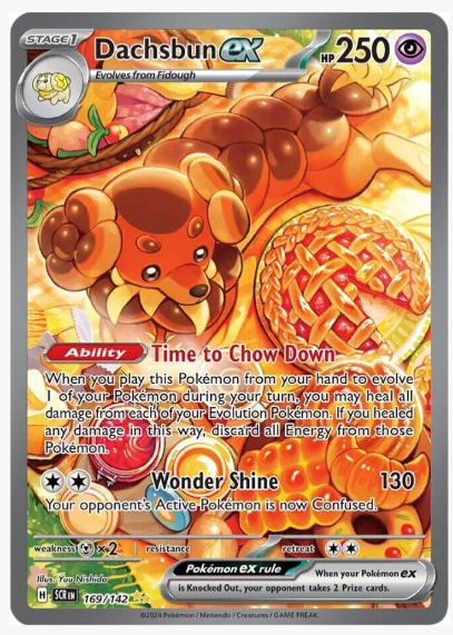  Dachsbun ex - 169/142 - SV07: Stellar Crown (SCR)