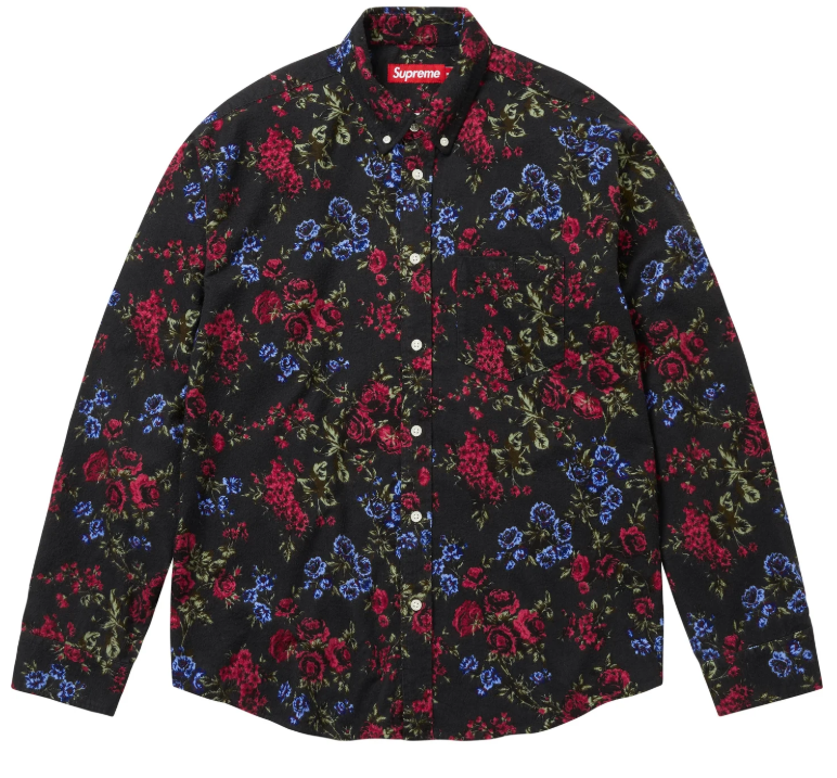Floral Flannel Shirt