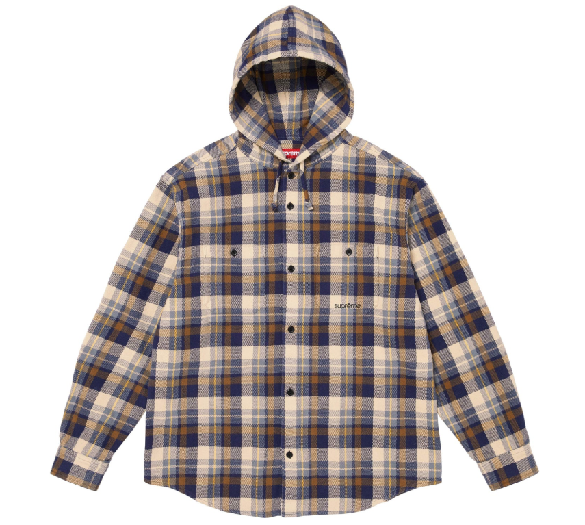 Hooede Flannel Shirt
