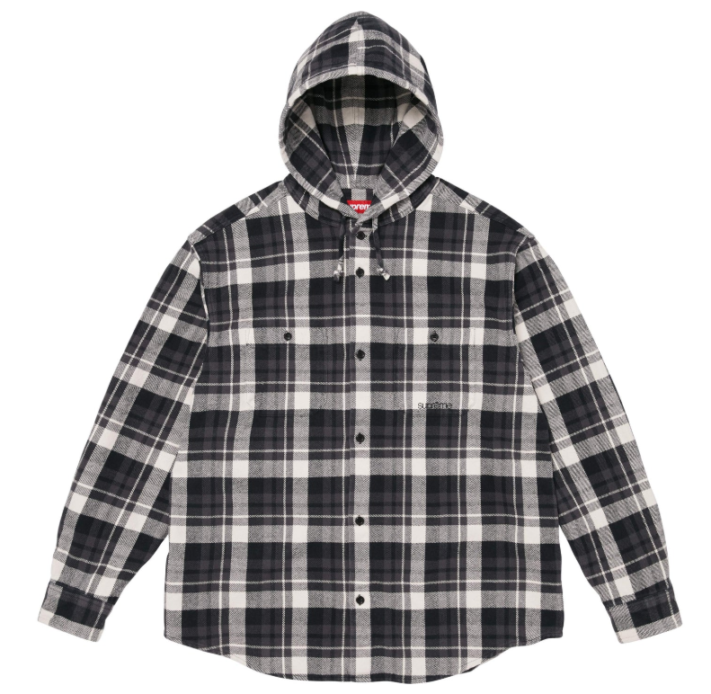 Hooede Flannel Shirt