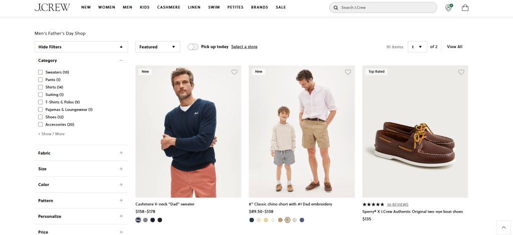 J.Crew(アメリカ)