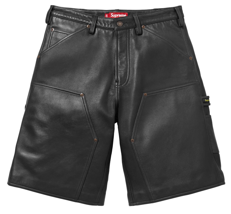 Leather Double Knee Painter Short