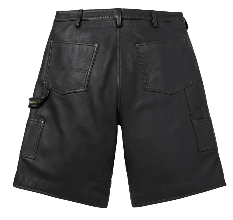 Leather Double Knee Painter Short