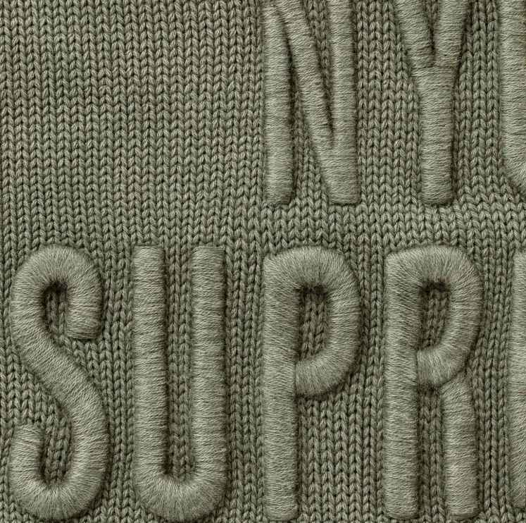 Overdyed Raised Sweater