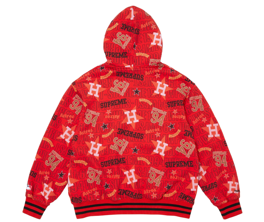 Supreme®/Mitchell & Ness® Teams Zip Up Hooded Swetashirt