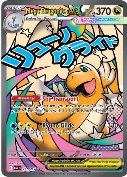 Mega Dragonite ex - 271/217 - ME: Ascended Heroes (ASC)