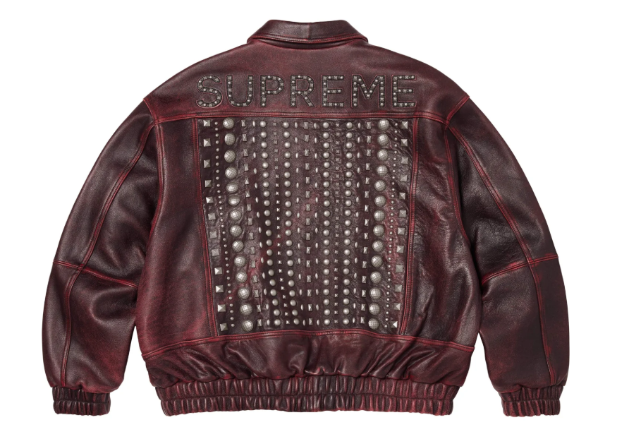 Supreme Multi Studded Leather Jacket