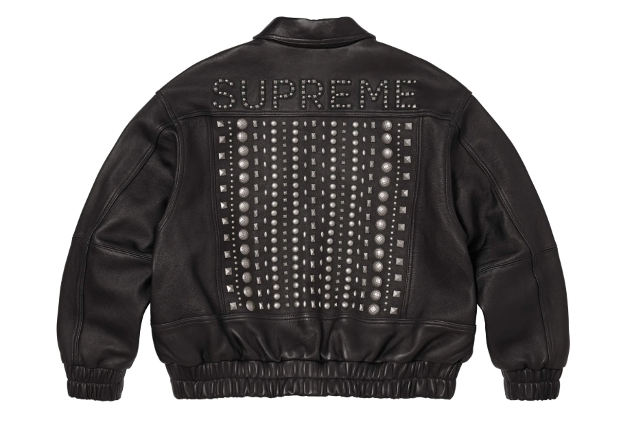 Supreme Multi Studded Leather Jacket