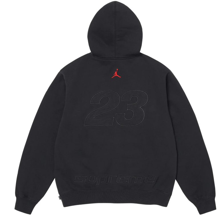 Supreme® /Jordan® Zip Up Hooded Sweatshirt