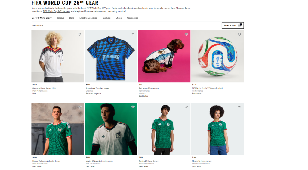 adidas US（アメリカ公式）