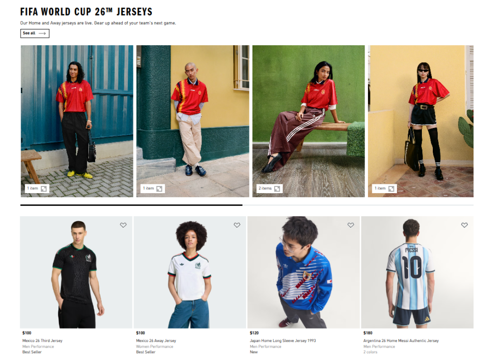 adidas US（アメリカ公式）