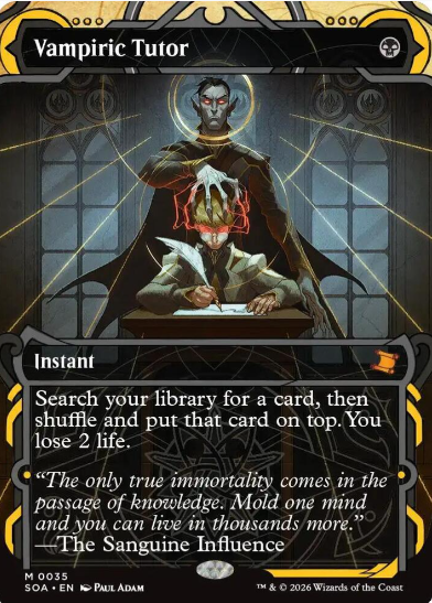 Vampiric Tutor - Secrets of Strixhaven: Mystical Archive (SOA)