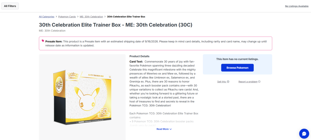 ポケモン30周年をTCGplayerで楽しむ｜記念イベント・注目カード・30th Celebrationを徹底解説